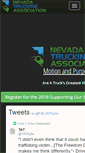 Mobile Screenshot of nevadatrucking.com